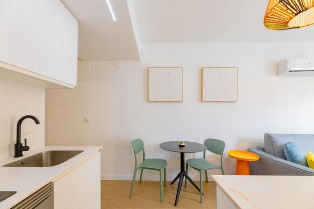 Ático de 1 habitación en Pueblo, Calpe / Calp en alquiler - 1.100 € (Ref: 10059441)