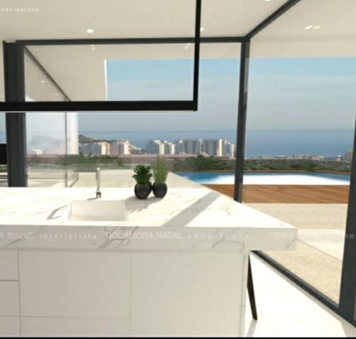 4 quarto Moradia para venda em Finestrat com piscina garagem - 1 100 000 € (Ref: 9049093)