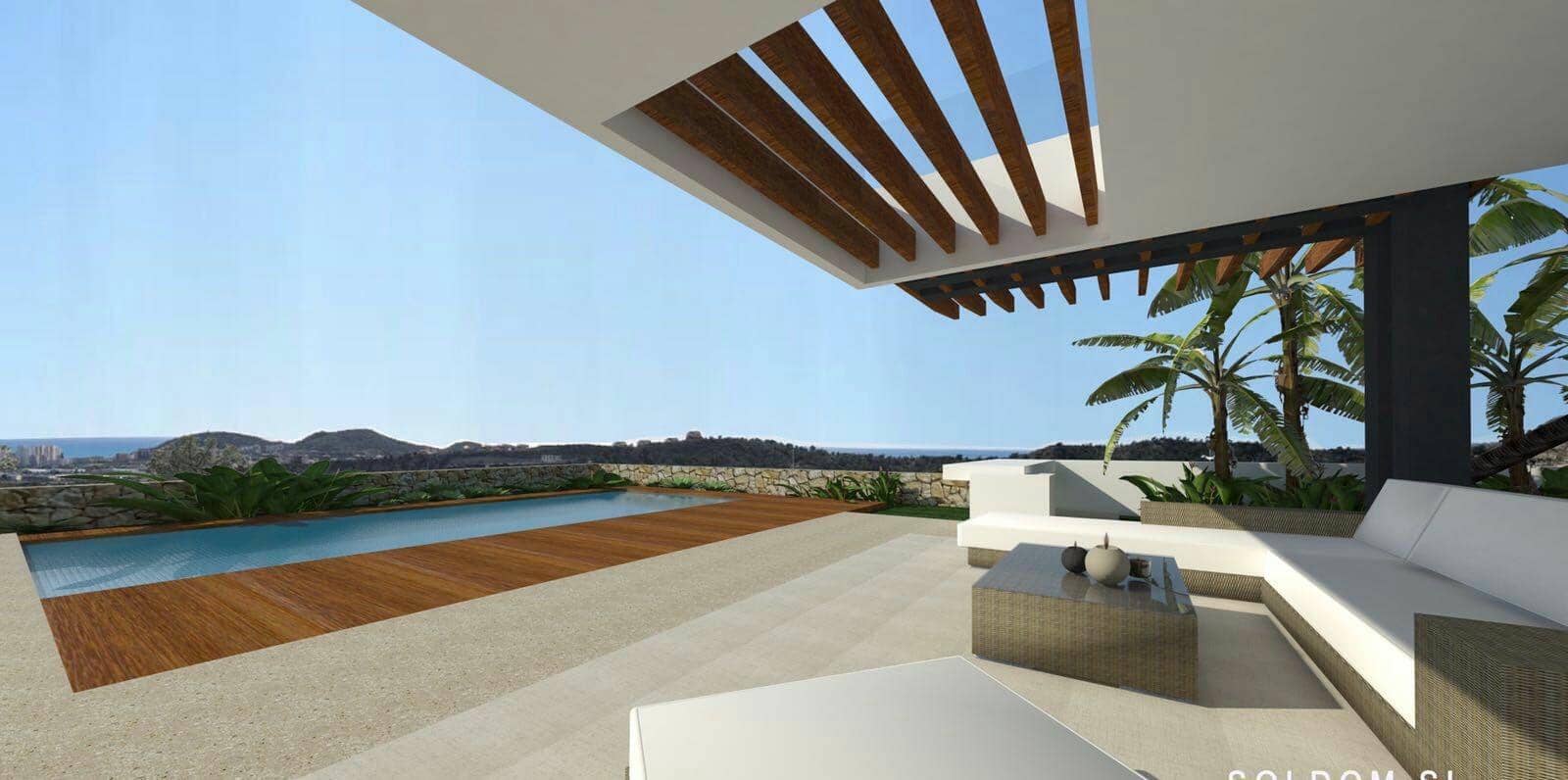 4 quarto Moradia para venda em Finestrat com piscina garagem - 1 100 000 € (Ref: 9049093)