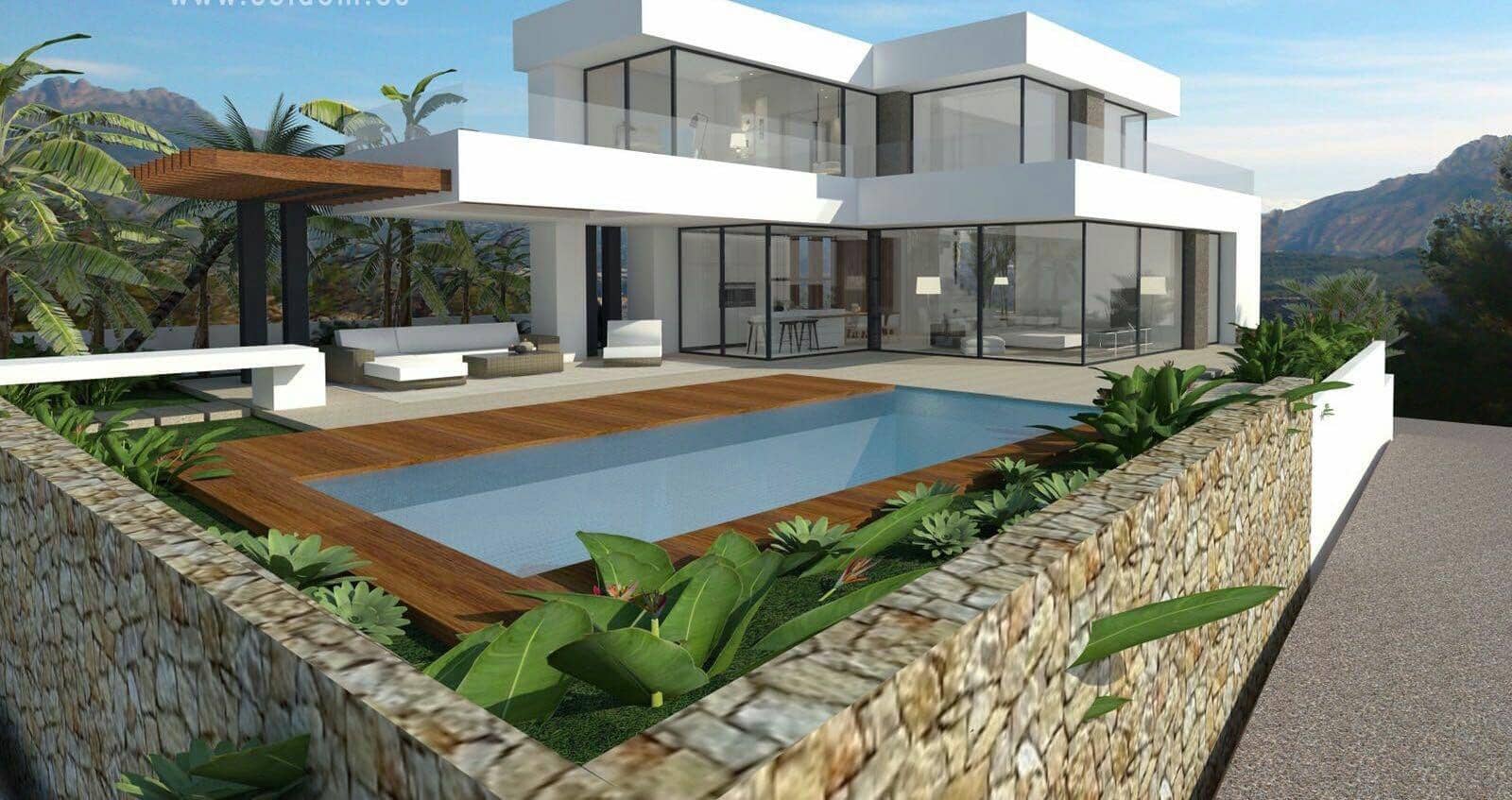 4 quarto Moradia para venda em Finestrat com piscina garagem - 1 100 000 € (Ref: 9049093)