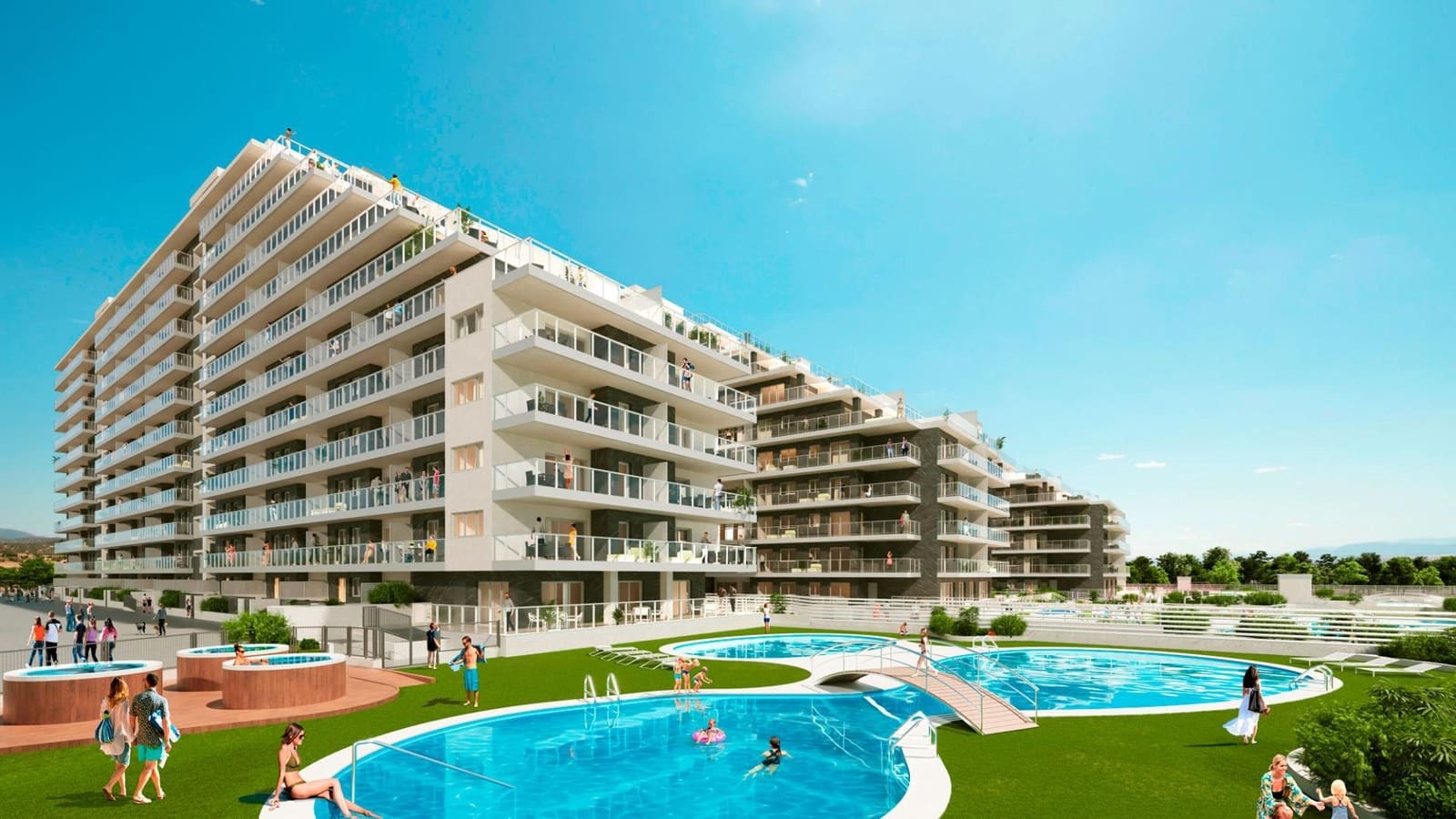 2 soveværelse Lejlighed til salg i Oropesa  med swimmingpool garage - € 259.000 (Ref: 9126889)