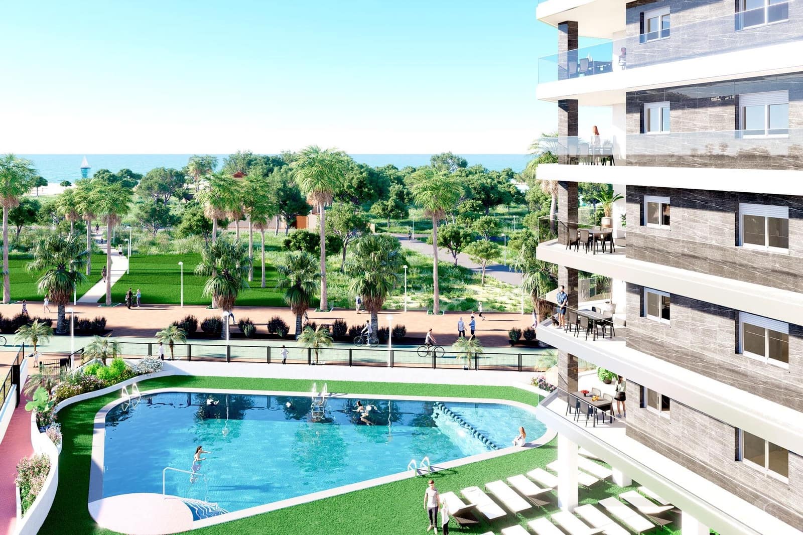 3 bedroom Flat for sale in Oropesa  with pool garage - € 307,500 (Ref: 9126890)