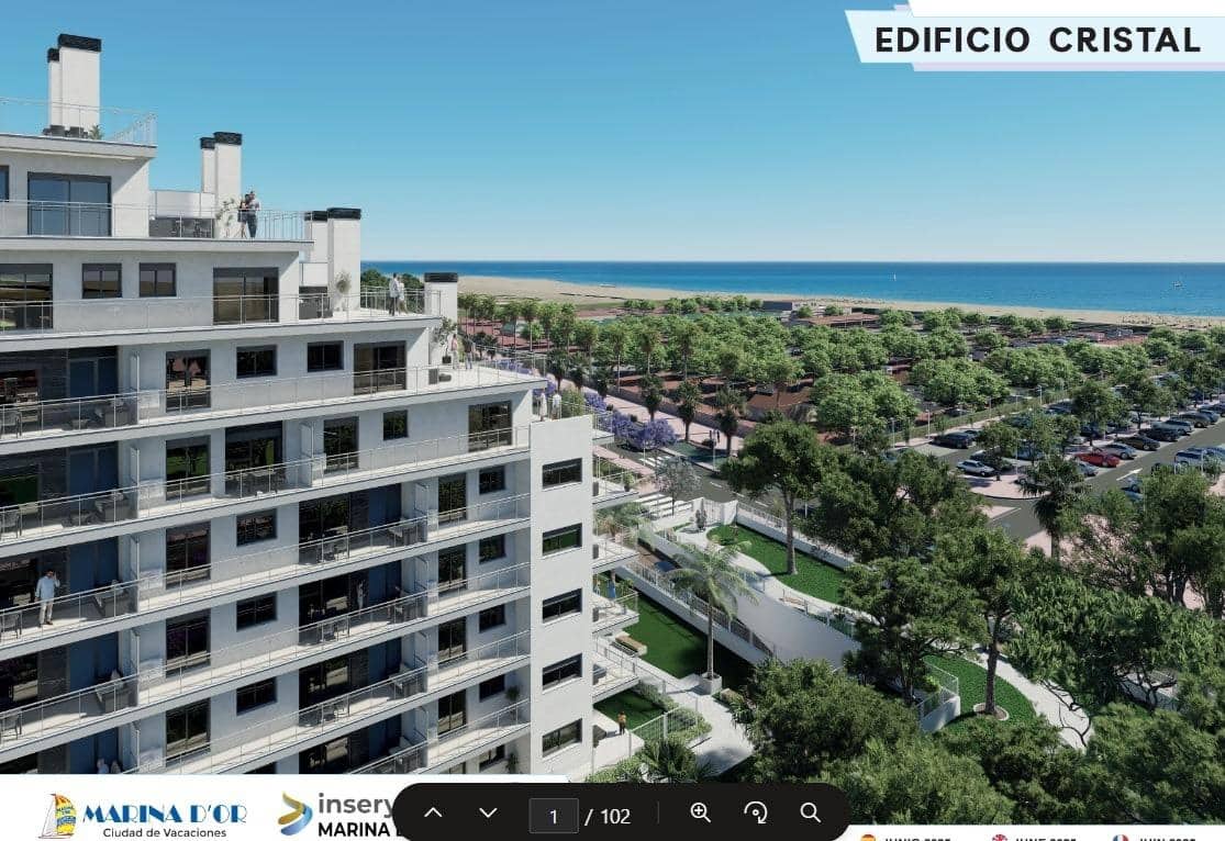 2 slaapkamer Flat te koop in Oropesa  met zwembad garage - € 304.500 (Ref: 9126891)