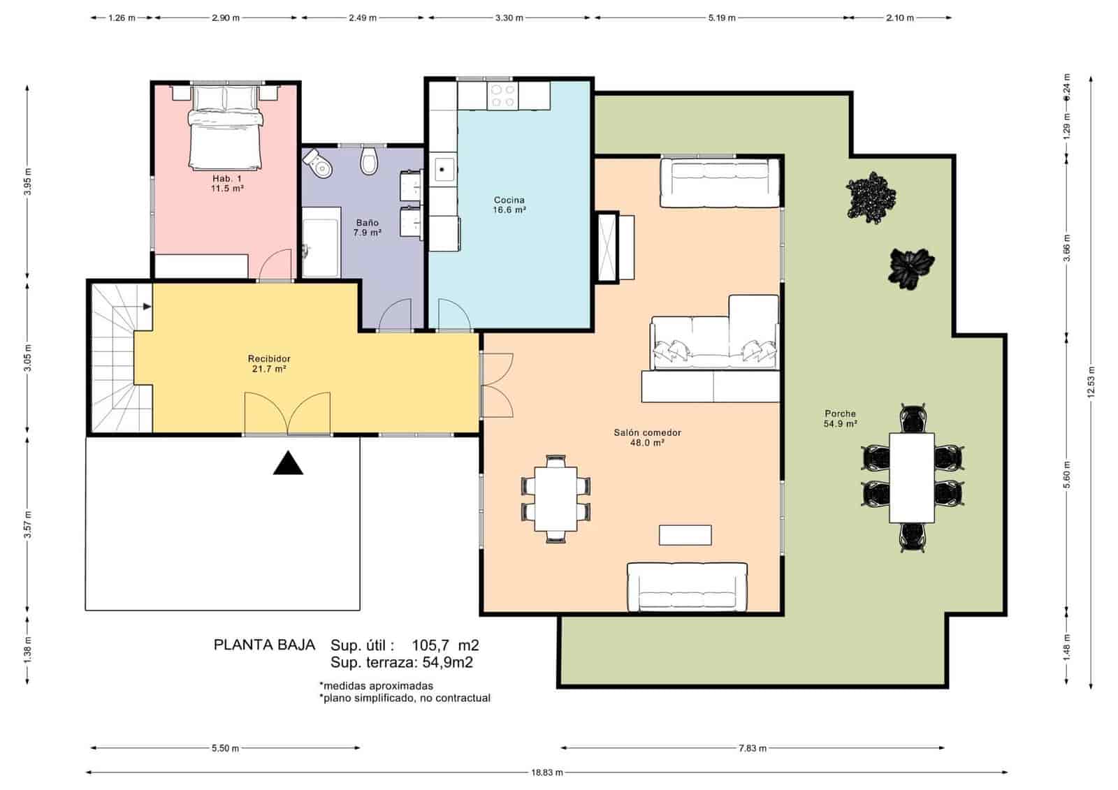 7 sovrum Villa till salu i Torrent med pool garage - 549 000 € (Ref: 9215316)