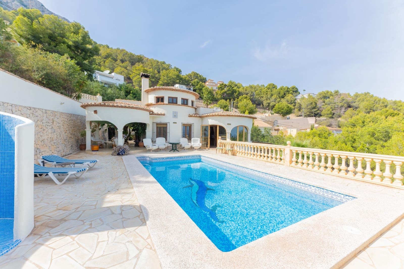 4 bedroom Villa for sale in Calpe / Calp with pool garage - € 620,000 (Ref: 9297080)