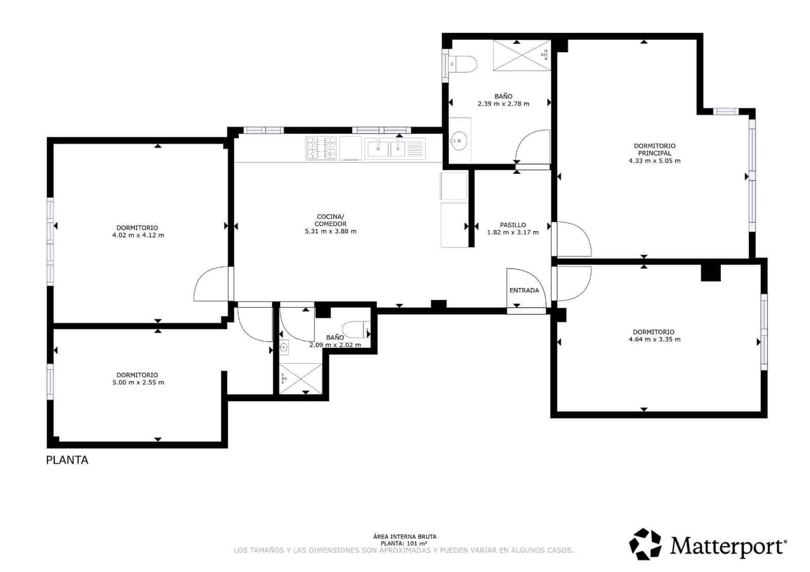 4 bedroom Flat for sale in Valencia city - € 599,000 (Ref: 9326660)
