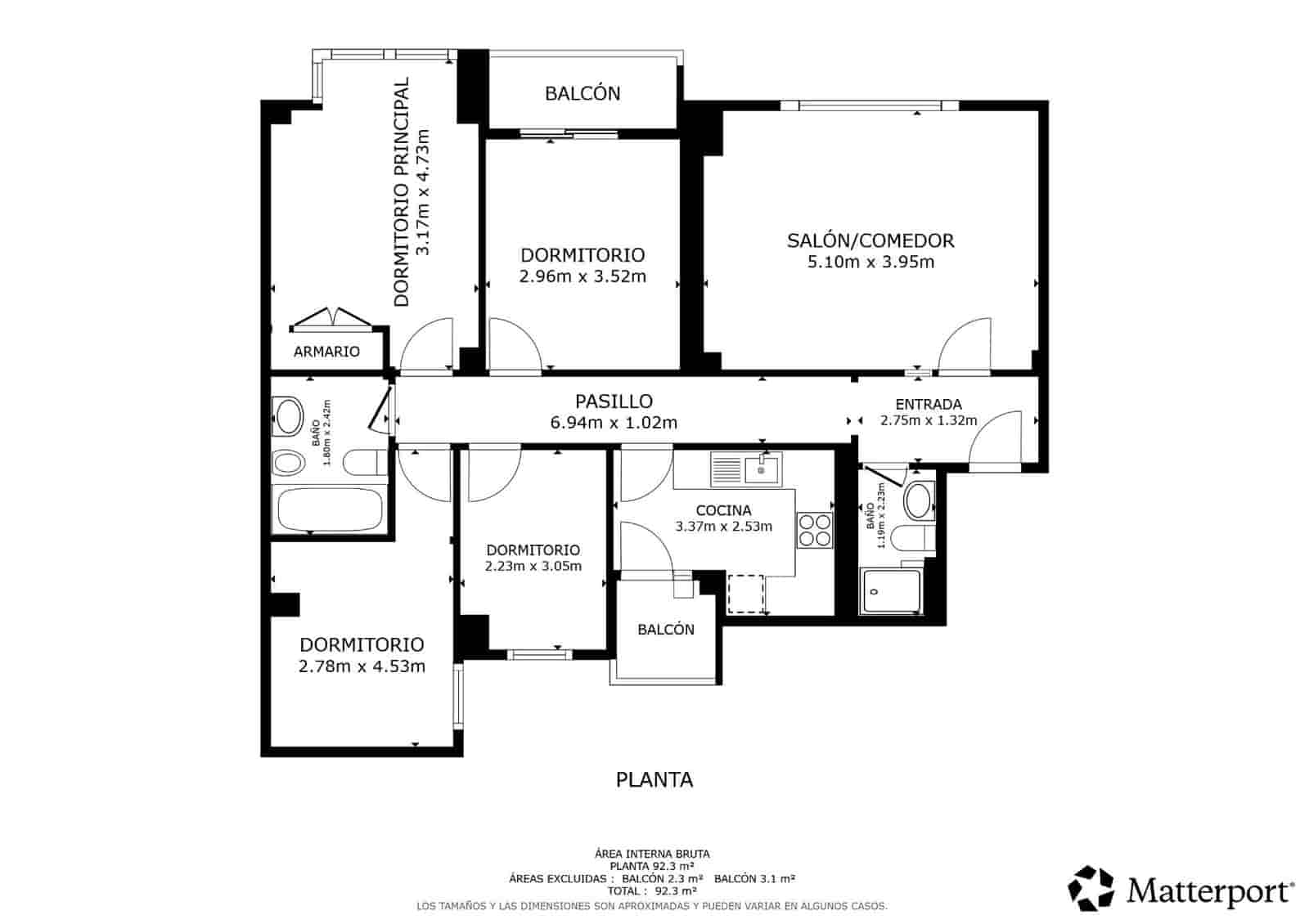 4 makuuhuone Asunto myytävänä paikassa Camporrobles - 75 000 € (Ref: 9691573)