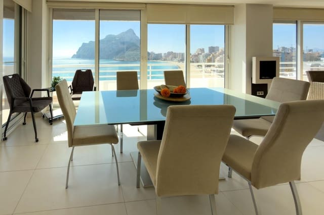 3 soverom Penthouse til salgs i Levante - Playa Fossa, Calpe / Calp med svømmebasseng garasje - € 1 600 000 (Ref: 9788578)