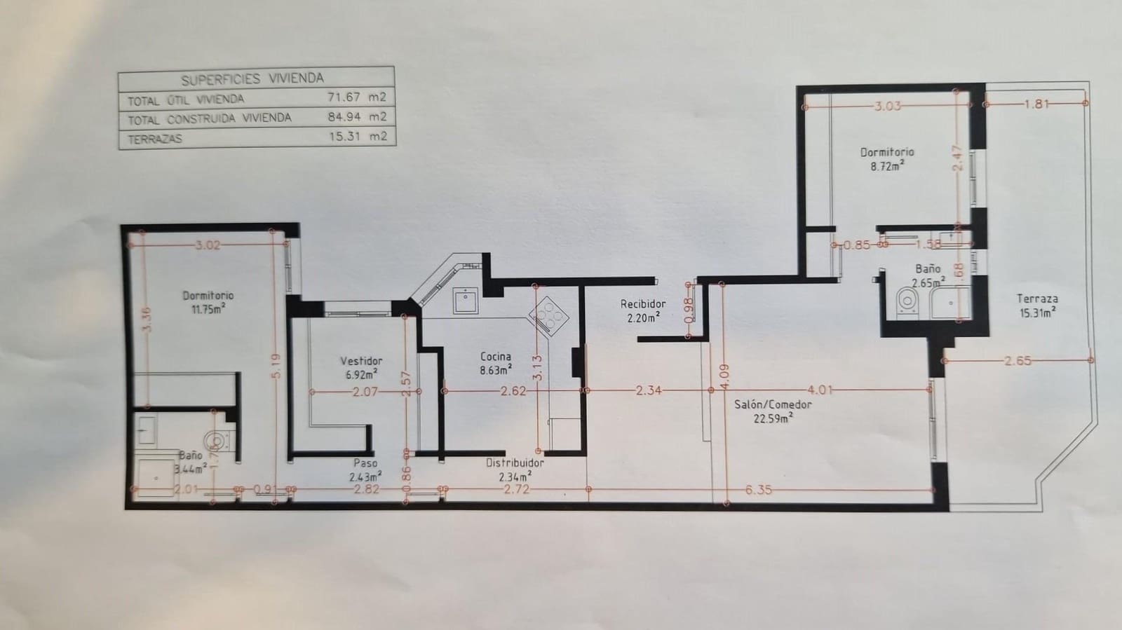 3 soverom Penthouse til salgs i Torrevieja - € 265 000 (Ref: 9860304)