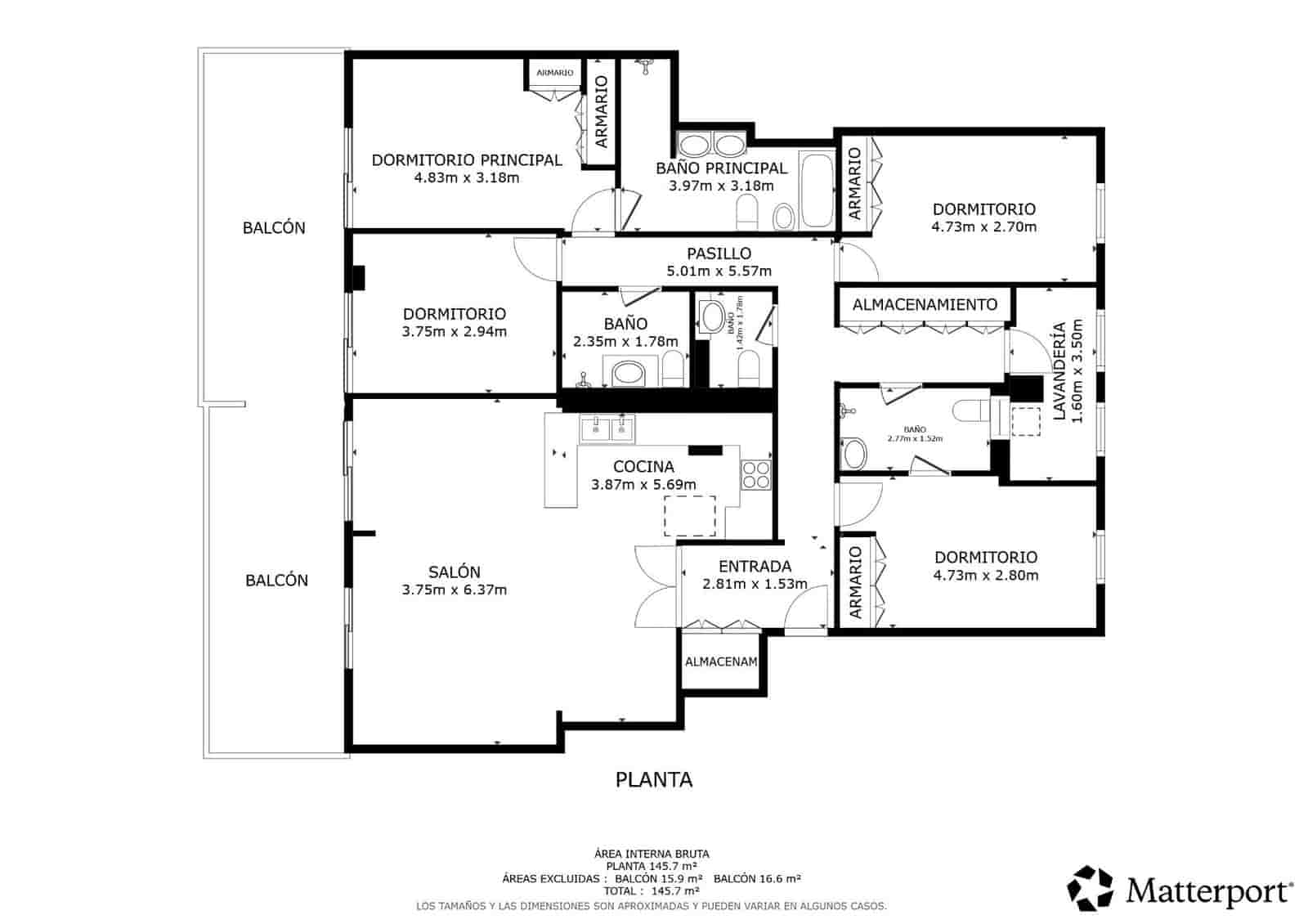 4 bedroom Flat for sale in Arenal with pool garage - € 950,000 (Ref: 9885058)