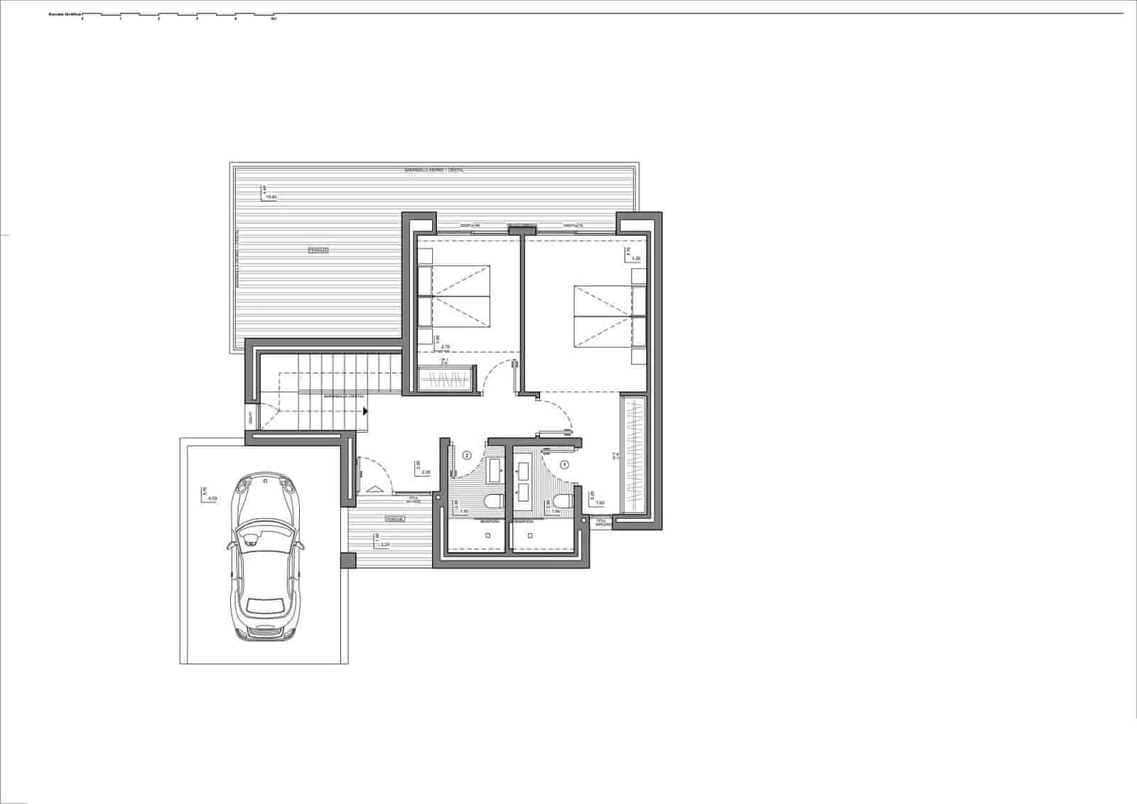 2 soverom Villa til salgs i Moraira med svømmebasseng garasje - € 739 000 (Ref: 9927655)