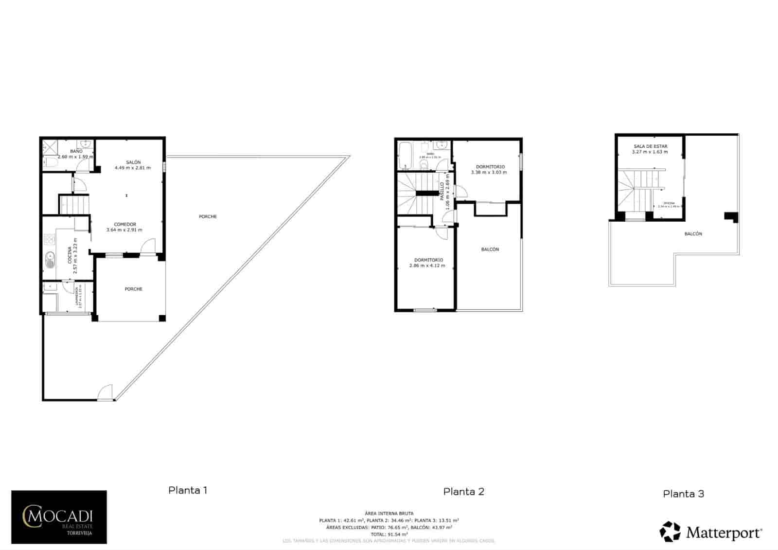 2 camera da letto Villetta Bifamiliare in vendita in Orihuela Costa con piscina - 249.900 € (Rif: 9966810)