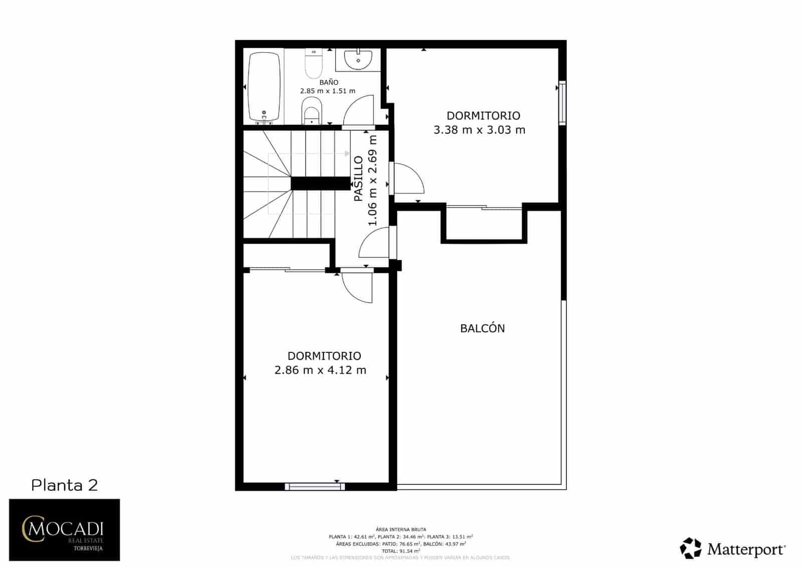 2 camera da letto Villetta Bifamiliare in vendita in Orihuela Costa con piscina - 249.900 € (Rif: 9966810)