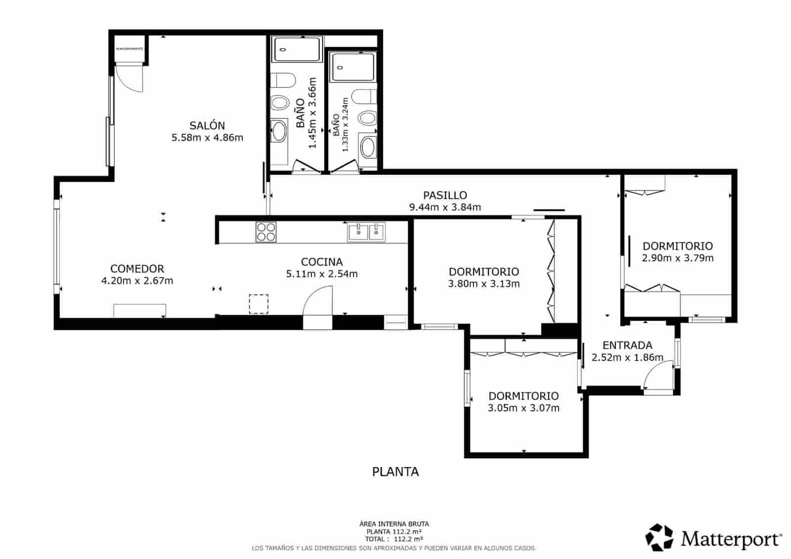 4 makuuhuone Asunto myytävänä paikassa Castello de la Plana - 319 000 € (Ref: 9975646)