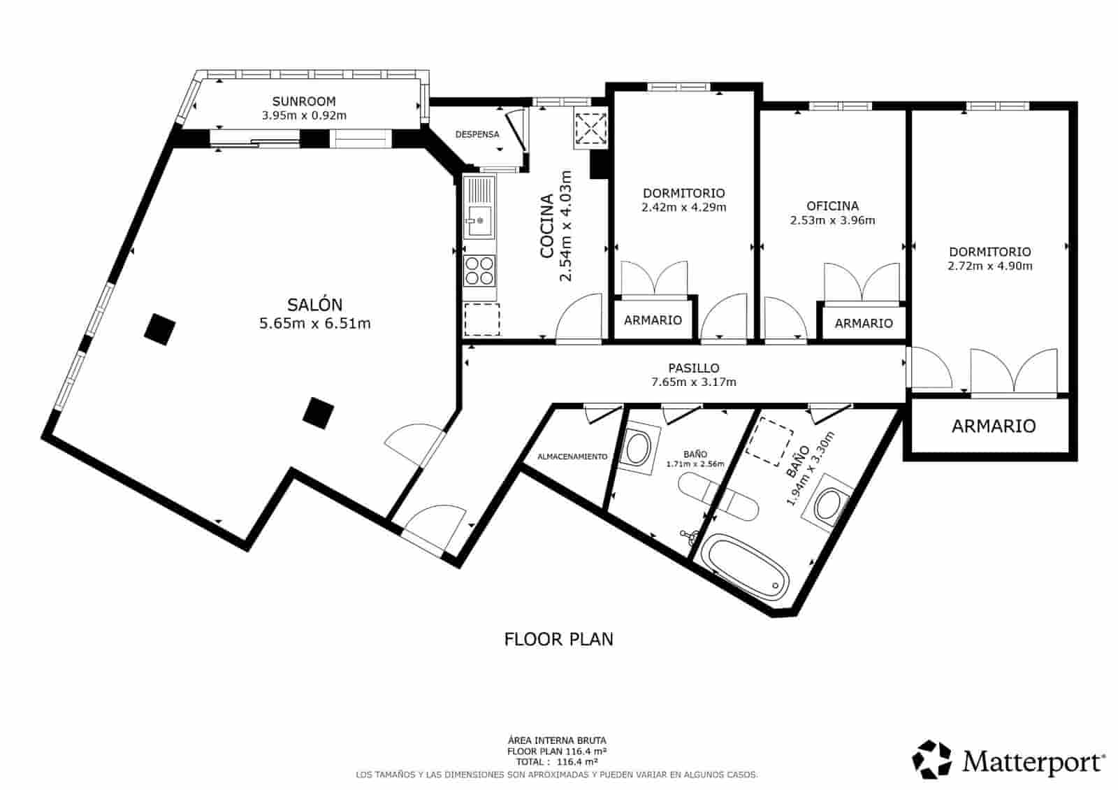 3 bedroom Flat for sale in Oropesa  - € 120,000 (Ref: 9990880)