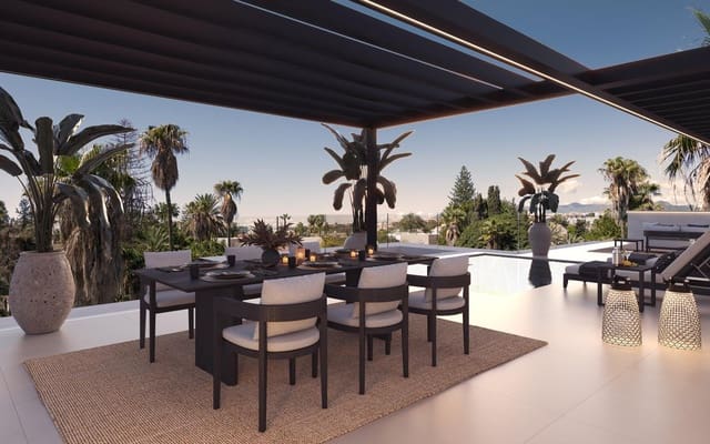 4 sypialnia Willa na sprzedaż w Nueva Alcántara, Marbella z basenem garażem - 3 790 000 € (Ref: 8976973)