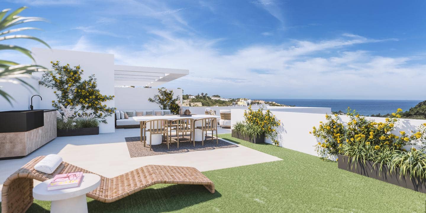 3 soveværelse Penthouse til salg i Manilva med swimmingpool garage - € 463.855 (Ref: 9008722)