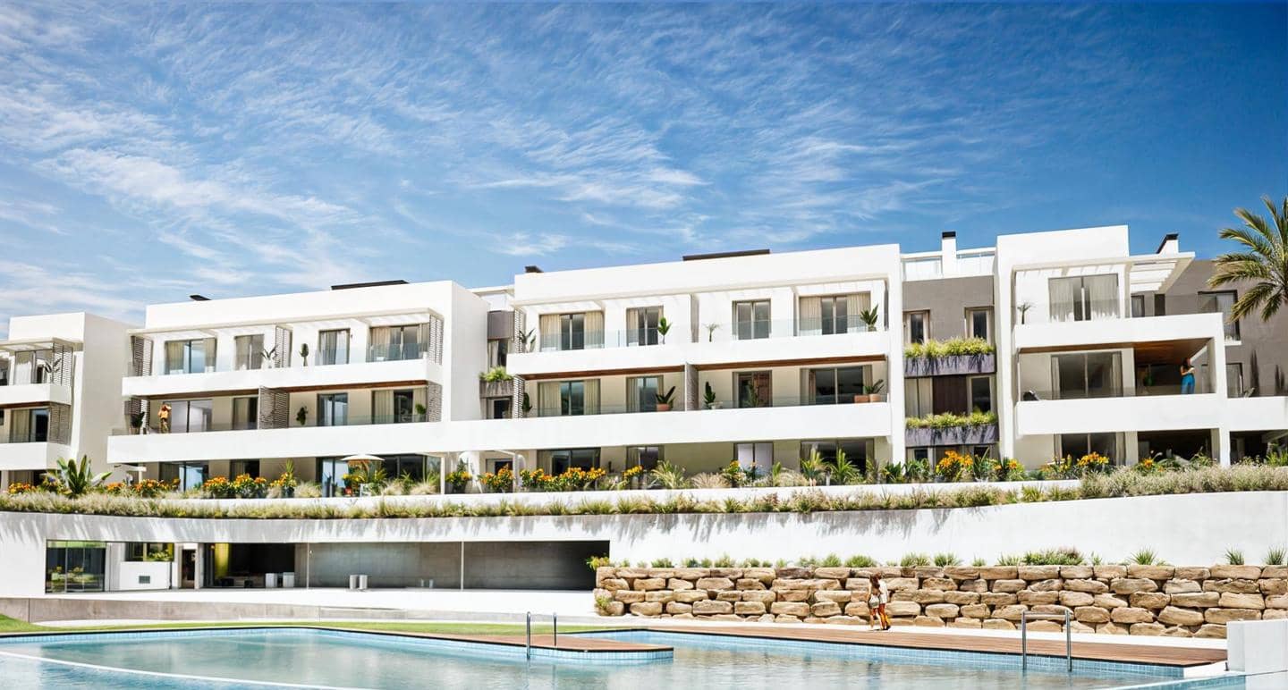 3 soveværelse Lejlighed til salg i Manilva med swimmingpool garage - € 338.794 (Ref: 9008723)
