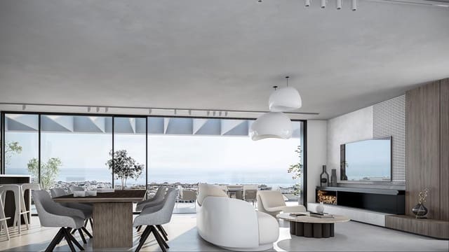 3 soverom Penthouse til salgs i Huerta Nueva, Estepona med svømmebasseng garasje - € 1 290 000 (Ref: 9118183)