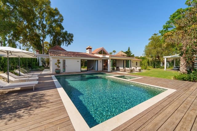 5 sypialnia Willa na sprzedaż w Puerto Banus, Marbella z basenem garażem - 6 500 000 € (Ref: 9209529)