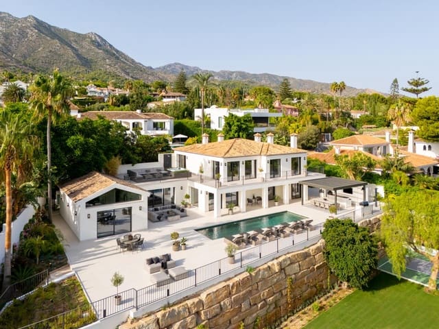 5 chambre Villa/Maison à vendre à Sierra Blanca, Marbella avec piscine garage - 7 800 000 € (Ref: 9257607)