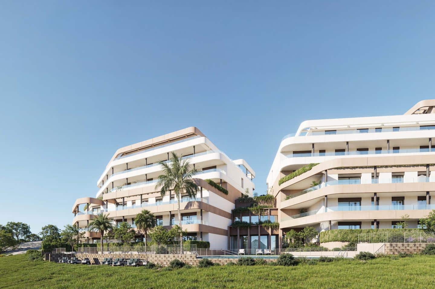 2 Zimmer Apartment zu verkaufen in Estepona mit Pool Garage - 320.000 € (Ref: 9373944)