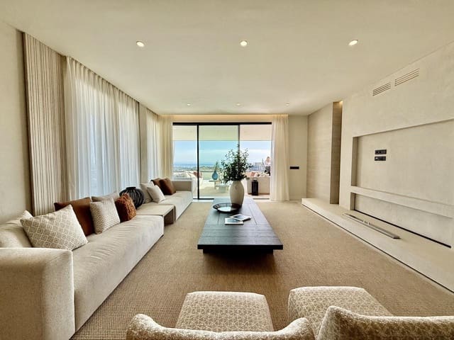 3 Zimmer Penthouse zu verkaufen in La Concha - Resina Golf, Estepona mit Pool Garage - 1.409.000 € (Ref: 9384925)