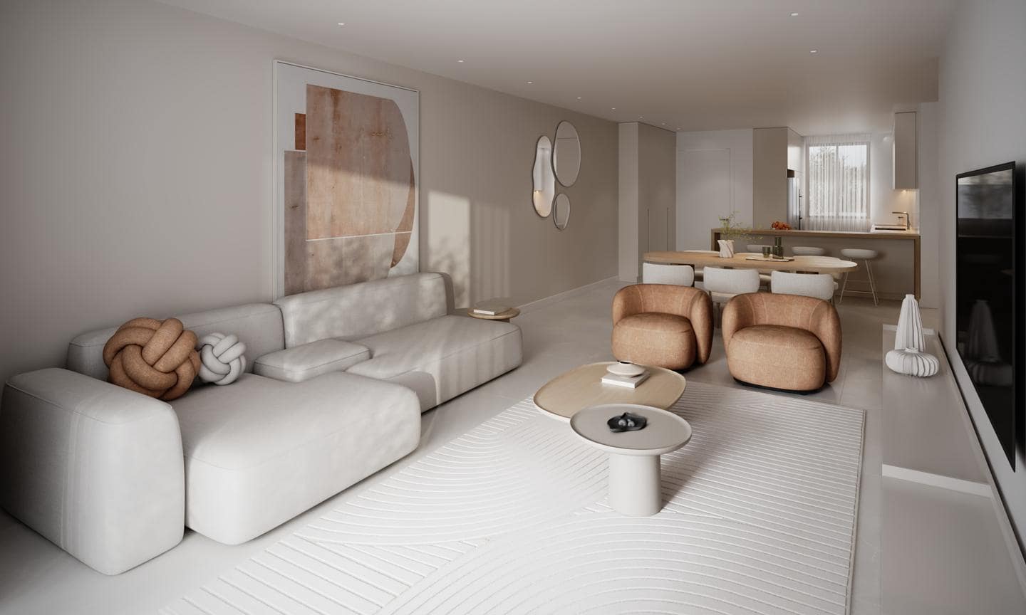 2 camera da letto Attico in vendita in New Golden Mile con piscina garage - 1.170.000 € (Rif: 9469917)