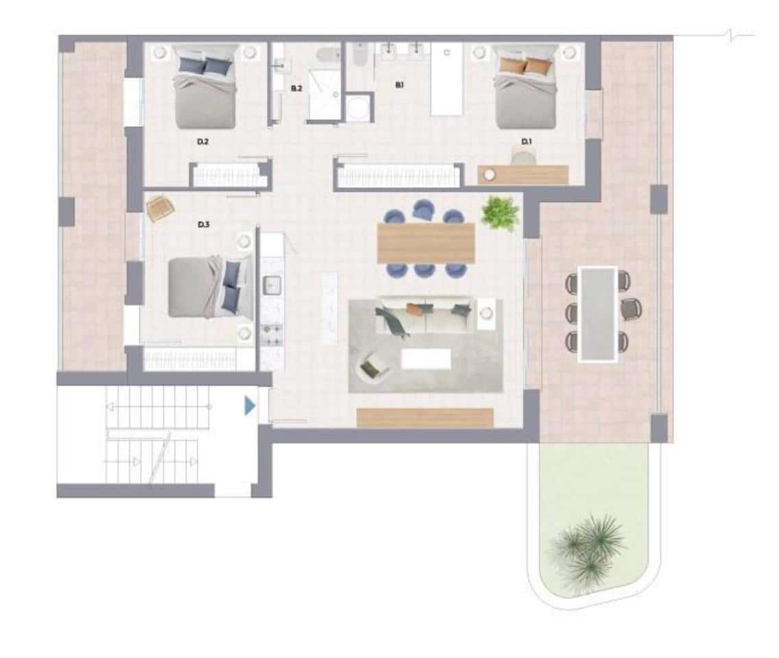 3 camera da letto Appartamento in vendita in Benahavis con piscina garage - 550.000 € (Rif: 9579155)