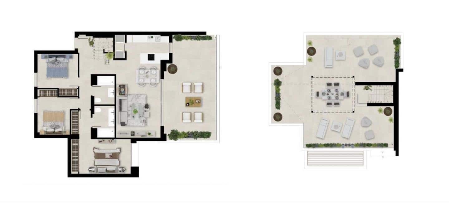 3 camera da letto Attico in vendita in Marbella con piscina garage - 950.000 € (Rif: 9636177)