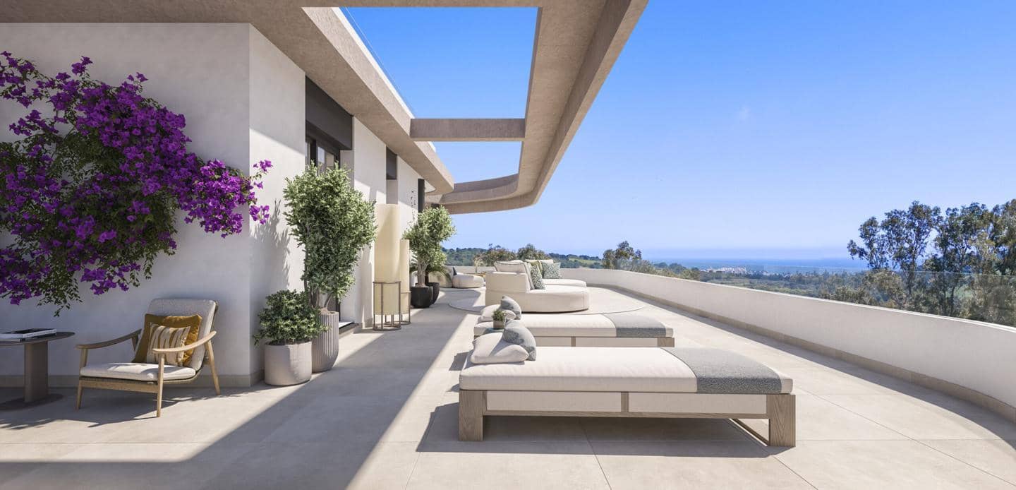 2 sovrum Lägenhet till salu i Estepona med pool garage - 325 000 € (Ref: 9643076)