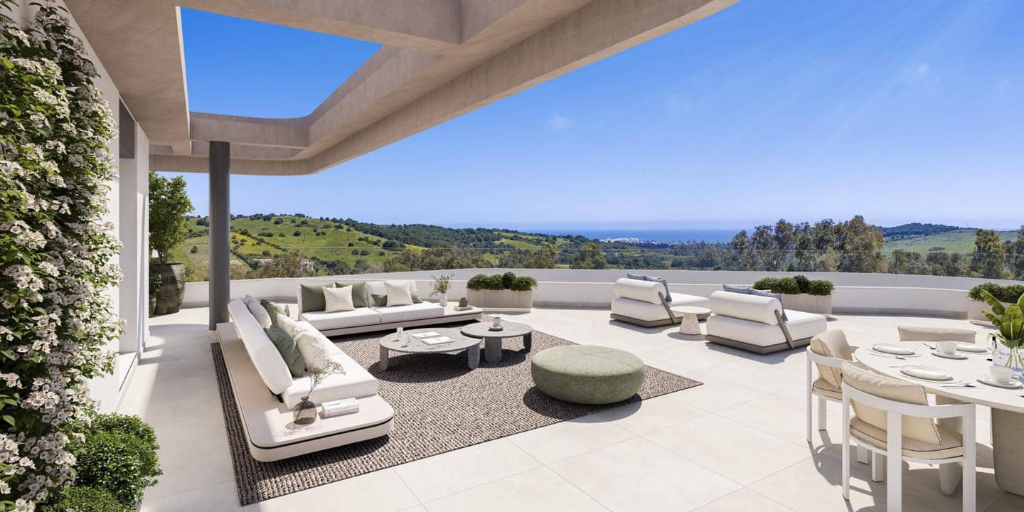 2 sovrum Lägenhet till salu i Estepona med pool garage - 325 000 € (Ref: 9643076)