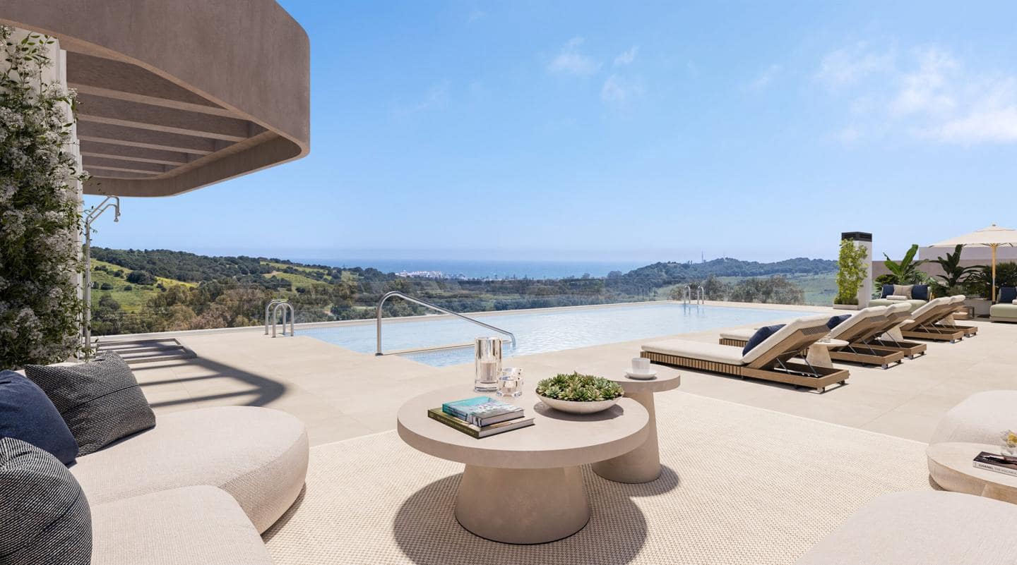 2 sovrum Lägenhet till salu i Estepona med pool garage - 325 000 € (Ref: 9643076)