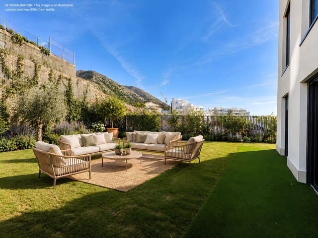 3 soveværelse Lejlighed til salg i El Higuerón, Fuengirola med swimmingpool garage - € 595.000 (Ref: 10086506)