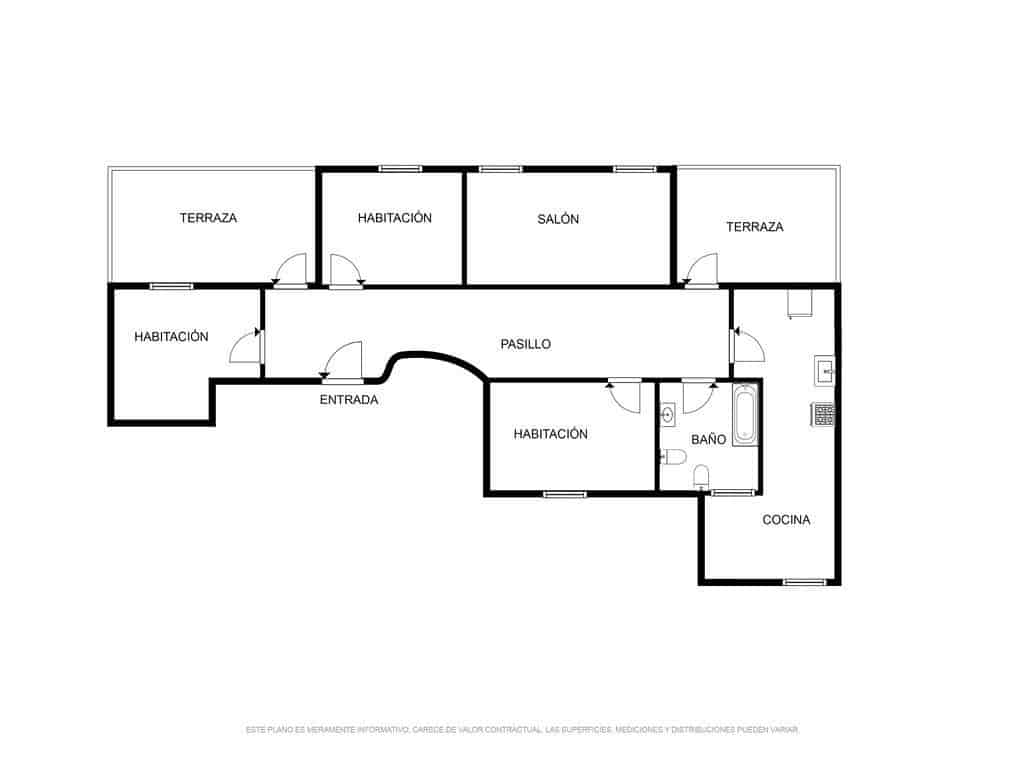 4 Zimmer Apartment zu verkaufen in Villena - 123.000 € (Ref: 9707624)