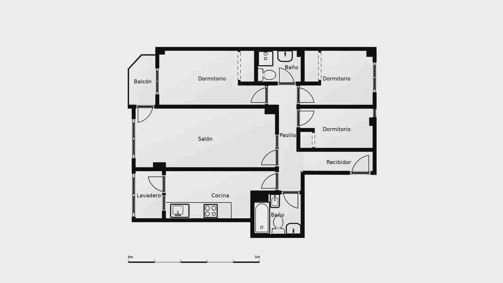 3 makuuhuone Huoneisto myytävänä paikassa Algorfa - 99 000 € (Ref: 9807181)