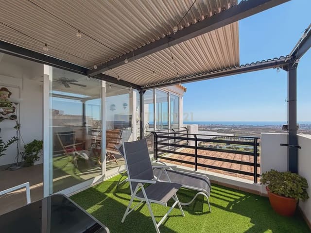 3 sypialnia Penthouse na sprzedaż w Muchamiel / Mutxamel z basenem garażem - 349 999 € (Ref: 9848238)