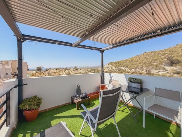 3 sypialnia Penthouse na sprzedaż w Muchamiel / Mutxamel z basenem garażem - 349 999 € (Ref: 9848238)