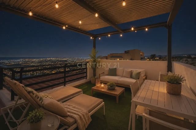3 soveværelse Penthouse til salg i Muchamiel / Mutxamel med swimmingpool garage - € 329.000 (Ref: 9848238)