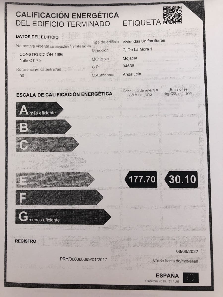4 sovrum Villa till salu i Mojacar med garage - 359 950 € (Ref: 9013633)