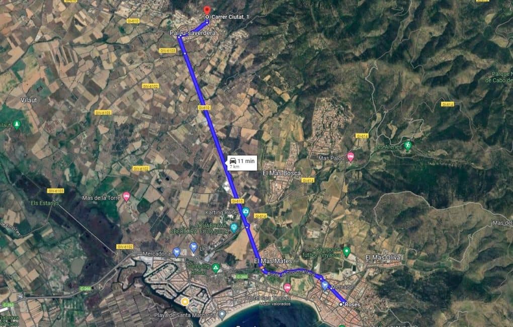 Grunde uden byggetilladelser til salg i Palau-saverdera - € 175.000 (Ref: 9005654)