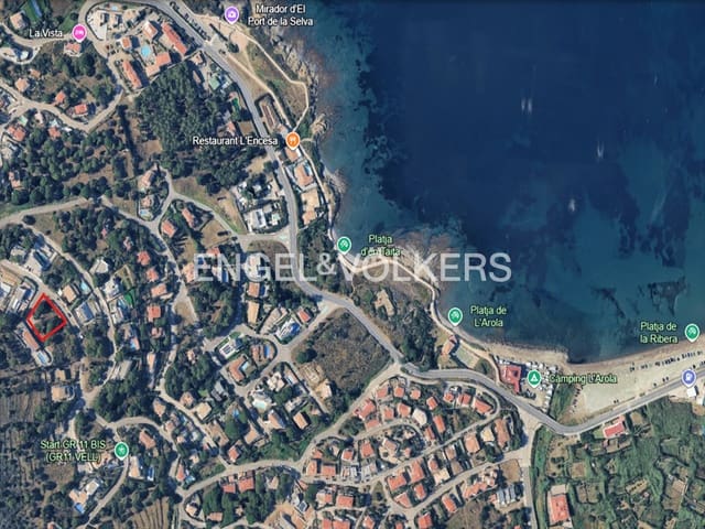 Grunde uden byggetilladelser til salg i El Port de la Selva - € 330.000 (Ref: 9153243)