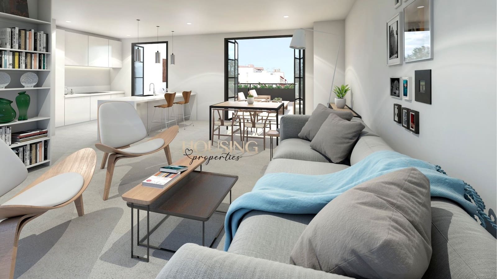 2 bedroom Penthouse for rent in Palma de Mallorca - € 3,300 (Ref: 9715688)