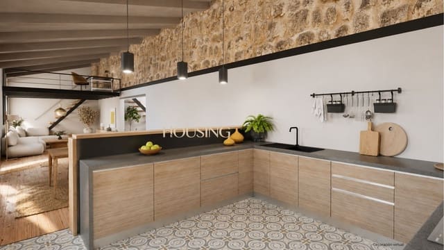 3 chambre Loft à vendre à Palma de Mallorca - 665 000 € (Ref: 9879797)