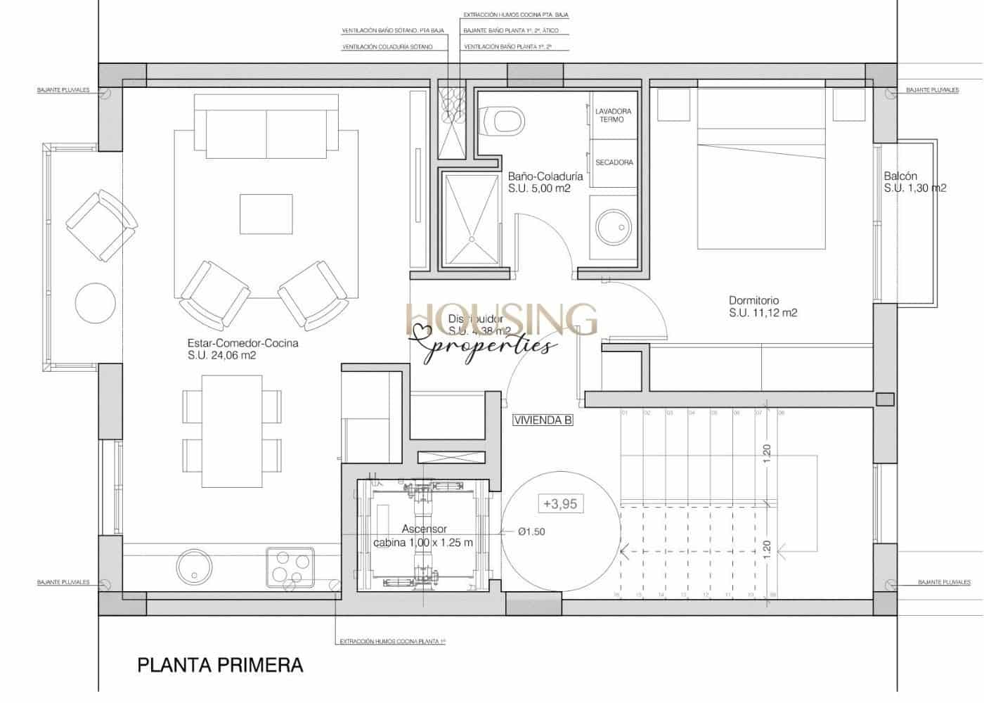 1 quarto Apartamento para venda em Palma de Mallorca - 450 000 € (Ref: 9964029)