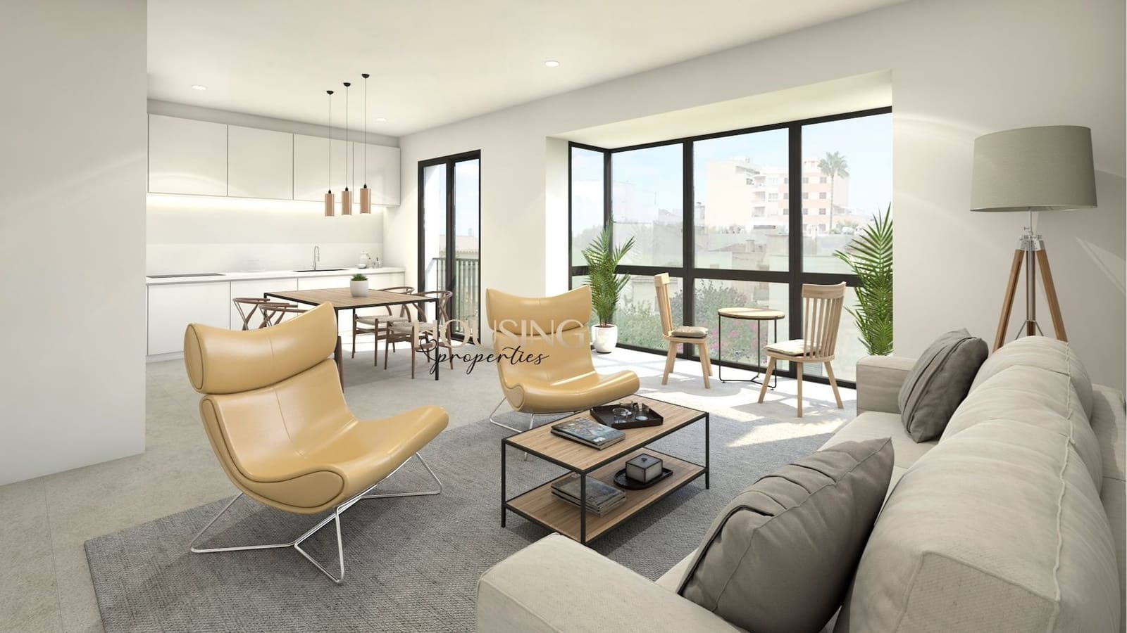 1 quarto Apartamento para venda em Palma de Mallorca - 450 000 € (Ref: 9964029)