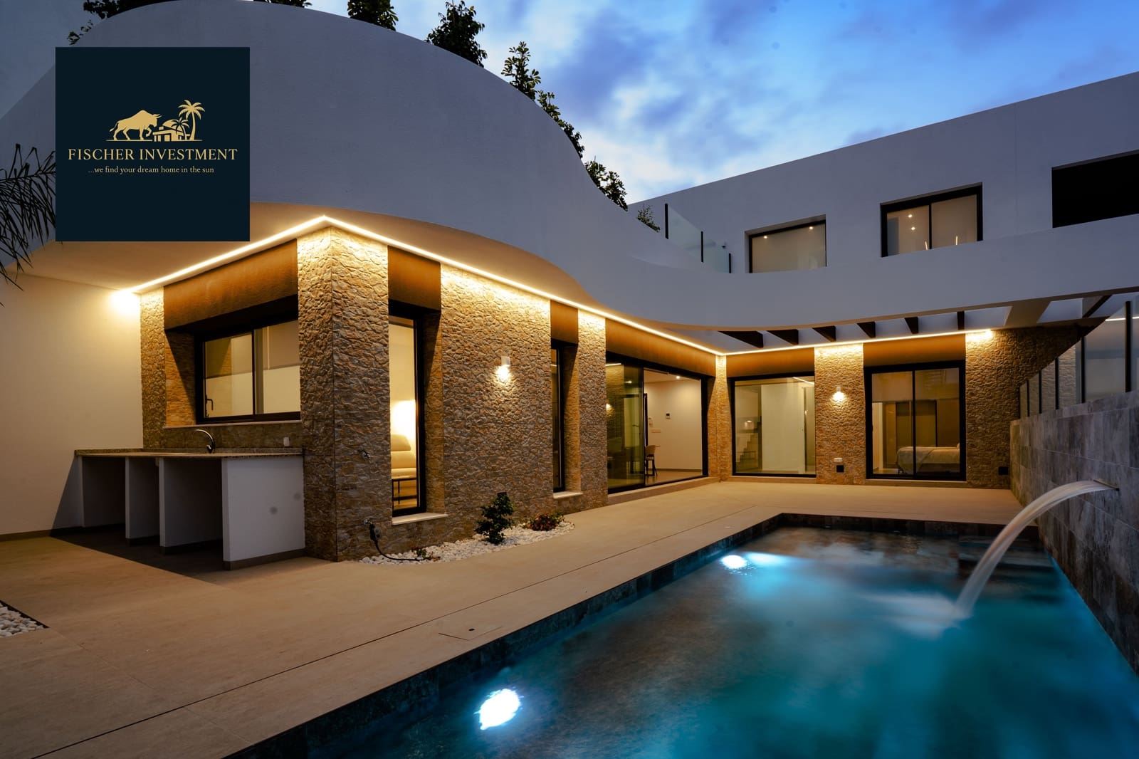 3 sypialnia Willa na sprzedaż w Rojales z basenem garażem - 399 900 € (Ref: 9426476)