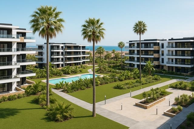 2 quarto Apartamento para venda em El Chaparral - La Siesta - La Torreta, Torrevieja com piscina garagem - 273 900 € (Ref: 9467768)