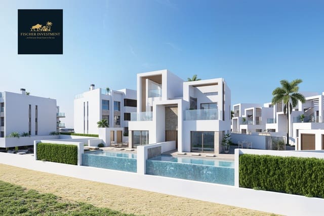 Pareado de 3 habitaciones en Las Lomas de Rame - Bahía Bella, Los Alcázares en venta con piscina garaje - 439.000 € (Ref: 9750969)