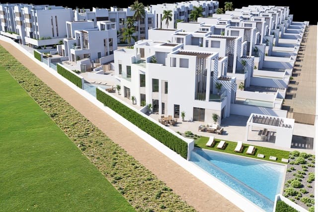 Pareado de 3 habitaciones en Las Lomas de Rame - Bahía Bella, Los Alcázares en venta con piscina garaje - 439.000 € (Ref: 9750969)